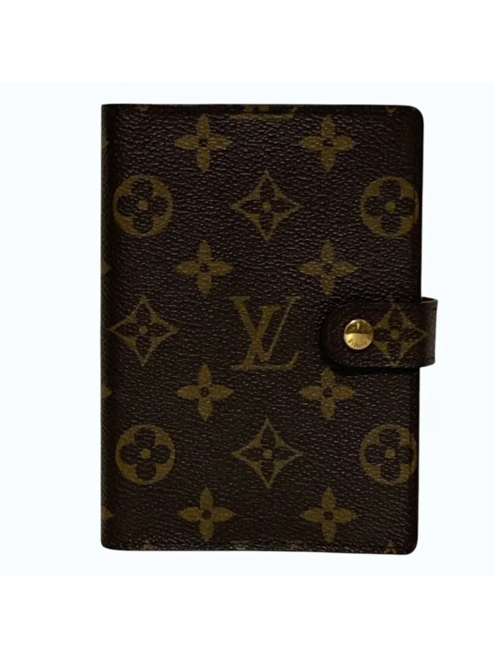 Louis Vuitton Agenda PM Monogram Notebook Cover Brown